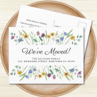 Nous avons déménagé Wildflower Moving