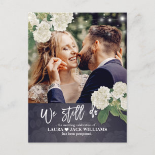 Carte Postale Faire-part Nous Continuons À Reporter Mariage Photo Reprogram