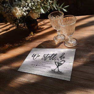 Carte Postale Faire-part Nous faisons toujours report de mariage L'amour es