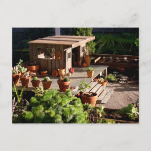 Carte Postale Faire-part Nous nous sommes déplacés !