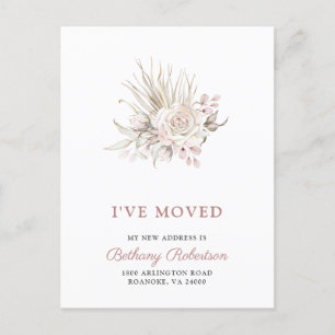 Carte Postale Faire-part Nouveau Accueil Roses Roses Roses Roses Roses Euca