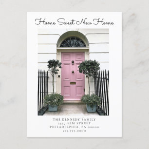 Carte Postale Faire-part Nouveau chez soi Changement d'adresse Photo Déména