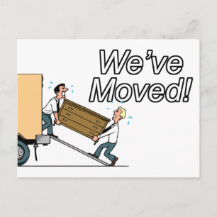 Carte Postale Faire-part Nouvelle adresse