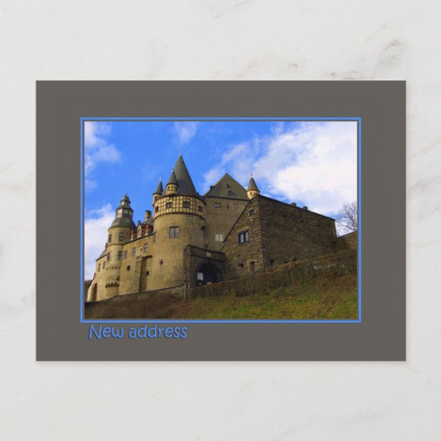 Carte Postale Faire-part Nouvelle adresse (Devant)