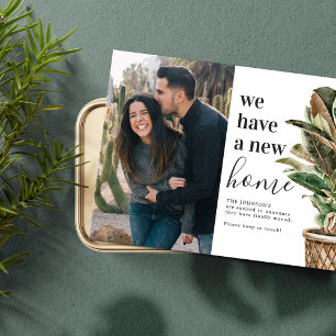 Carte Postale Faire-part Nouvelle annonce de changement d'adresse