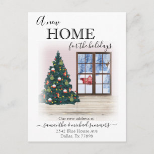 Carte Postale Faire-part Nouvelle maison pour les vacances Aquarelle