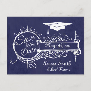 Carte Postale Faire-part Ornement vintage & Graduation De La Marque Enregis