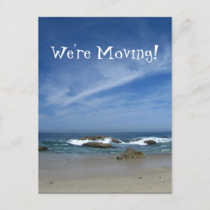 Carte Postale Faire-part Pacifique parfait ; Changement d'adresse