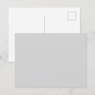 Carte Postale Faire-part Panneau de fond gris moderne à pois pour événement