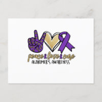 Peace Love Cure Alzheimer et la sensibilisation