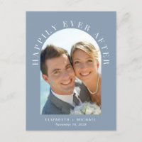 Photo d'arch de réception de mariage Après heureux