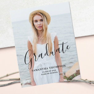 Carte Postale Faire-part Photo de remise de diplômes 