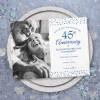 Photo de sauvegarde de date du 45e anniversaire de