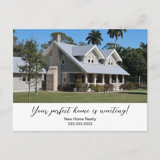 Carte Postale Faire-part Photo Marketing Votre Message Entreprise  (Devant)