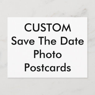 Carte Postale Faire-part Photo Personnalisée Image Texte Enregistrer La Dat