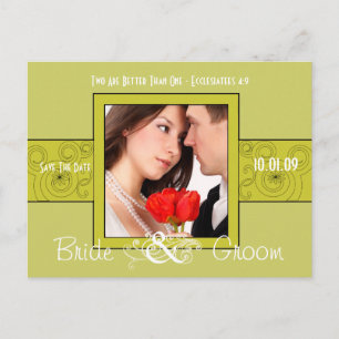 Carte Postale Faire-part Photo Save The Date