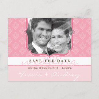 Carte Postale Faire-part PHOTO SAVE THE DATE :: cadre photo élégance 6