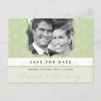 Carte Postale Faire-part PHOTO SAVE THE DATE :: pictureframe élégance 5