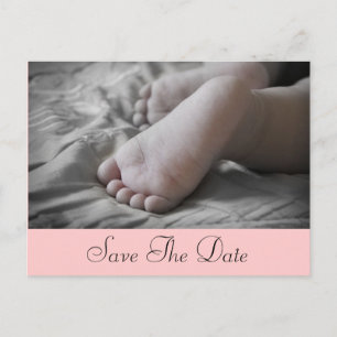 Carte Postale Faire-part Pieds bébé