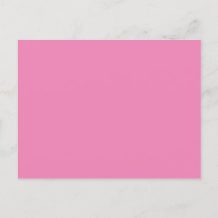 Carte Postale Faire-part Pink #EF8484, Cadillac Pink