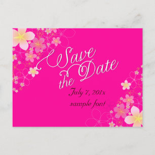 Carte Postale Faire-part PixDezines/enregistrer la date/hula dream/do-it-yo