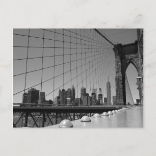 Carte Postale Faire-part Pont de Brooklyn