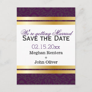 Carte Postale Faire-part Pourcentage rouge et jaune