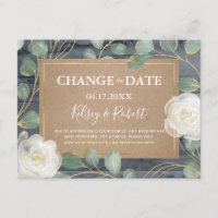 Rose vert bois rustique Mariage Modifier la date