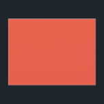 Carte Postale Faire-part Rouge orange #EC553E, cuivre pâle<br><div class="desc">Carte postale faire-part</div>