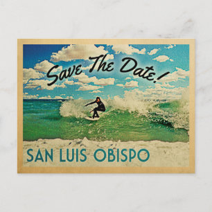Carte Postale Faire-part San Luis Obispo Enregistrer La Date California Sur