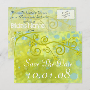 Carte Postale Faire-part Sauvegarder la date-