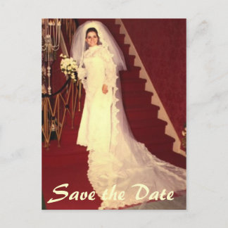 Carte Postale Faire-part Sauvegarder la date
