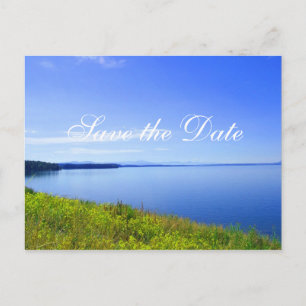 Carte Postale Faire-part Sauvegarder la date, Parc national de Grand Teton.