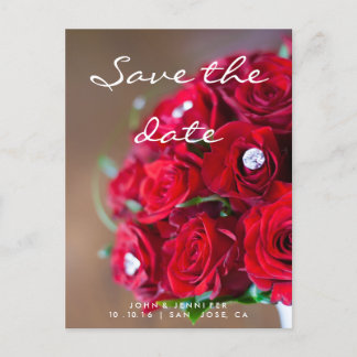 Carte Postale Faire-part Sauver la date