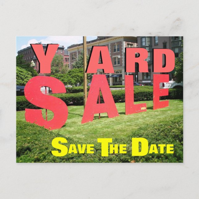 Carte Postale Faire-part Sauver la date (2) (Devant)