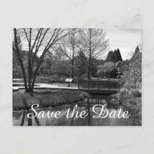 Carte Postale Faire-part Sauver la date Scène de la nature