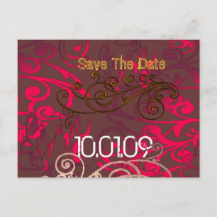 Carte Postale Faire-part Sauver la date - Tourbillon en détresse -