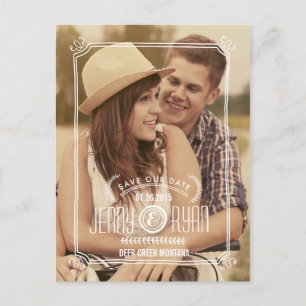 CARTE POSTALE FAIRE-PART SAUVEZ NOS ÉCONOMIES DE LA DATE %PIPE% LE