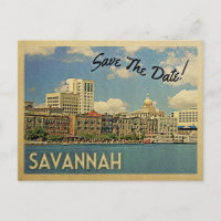 Savannah Enregistrer La Date Géorgie