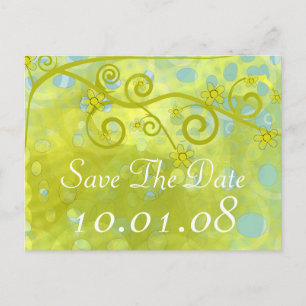 Carte Postale Faire-part Save the date-