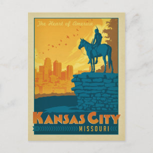 Carte Postale Faire-part Save the date Kansas City, MO