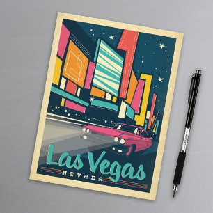 Carte Postale Faire-part Save the date Las Vegas, NV