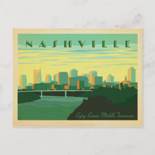 Carte Postale Faire-part Save the date   Nashville, TN - Skyline