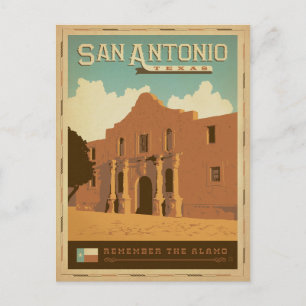 Carte Postale Faire-part Save the date   San Antonio, Texas