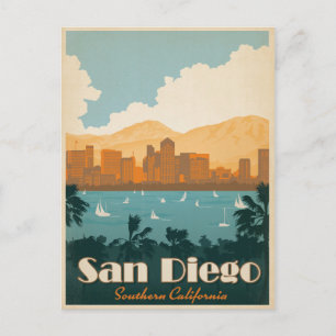 Carte Postale Faire-part Save the date San Diego, CA
