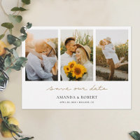 Simple Modern Multi Photo Collage Enregistrer la d