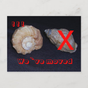 Carte Postale Faire-part sind umgezogen-postkarte