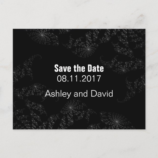 Carte Postale Faire-part Starry Midnight Sky (Devant)