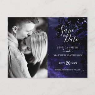 Carte Postale Faire-part Starry Night Celestial Sky Photo Enregistrer la da