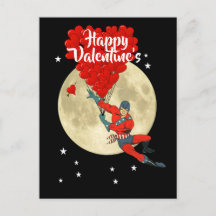 Superhero bande dessinée enfants Saint Valentin